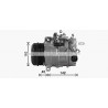 Compresseur de climatisation AVA QUALITY COOLING