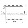 Evaporateur de climatisation AVA QUALITY COOLING