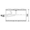 Evaporateur de climatisation AVA QUALITY COOLING