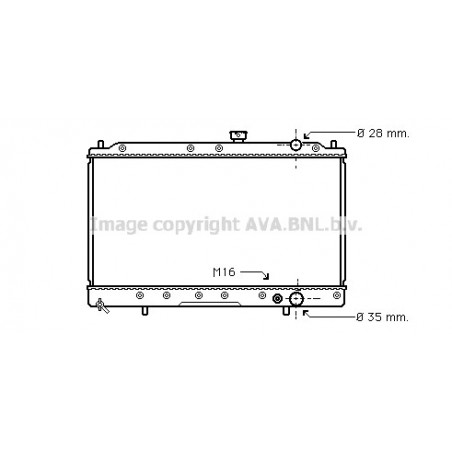 Radiateur AVA QUALITY COOLING