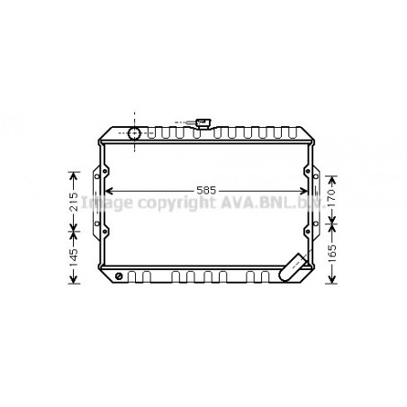 Radiateur AVA QUALITY COOLING