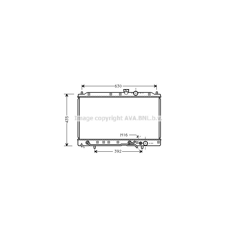 Radiateur AVA QUALITY COOLING