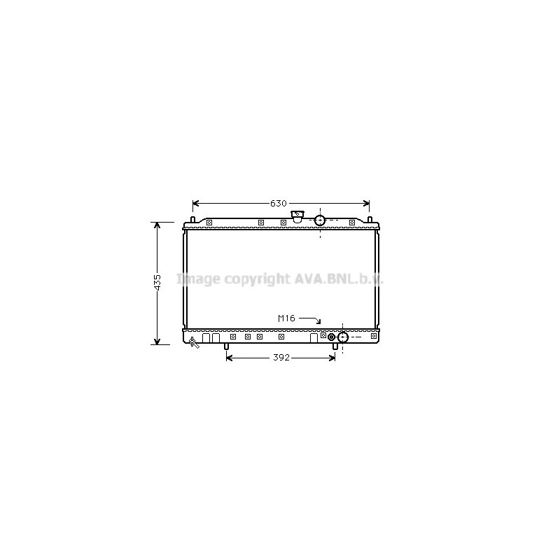 Radiateur AVA QUALITY COOLING