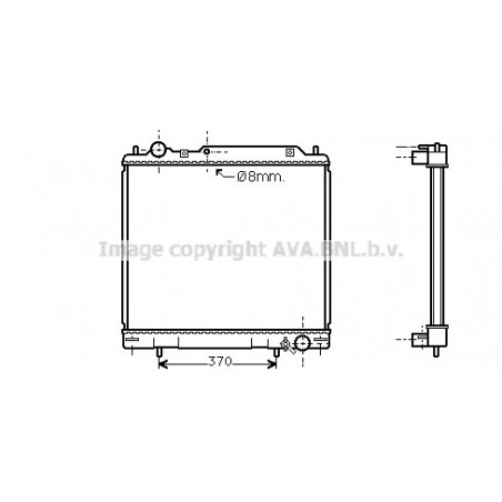 Radiateur AVA QUALITY COOLING