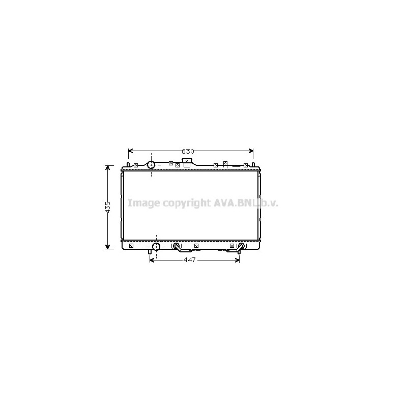 Radiateur AVA QUALITY COOLING