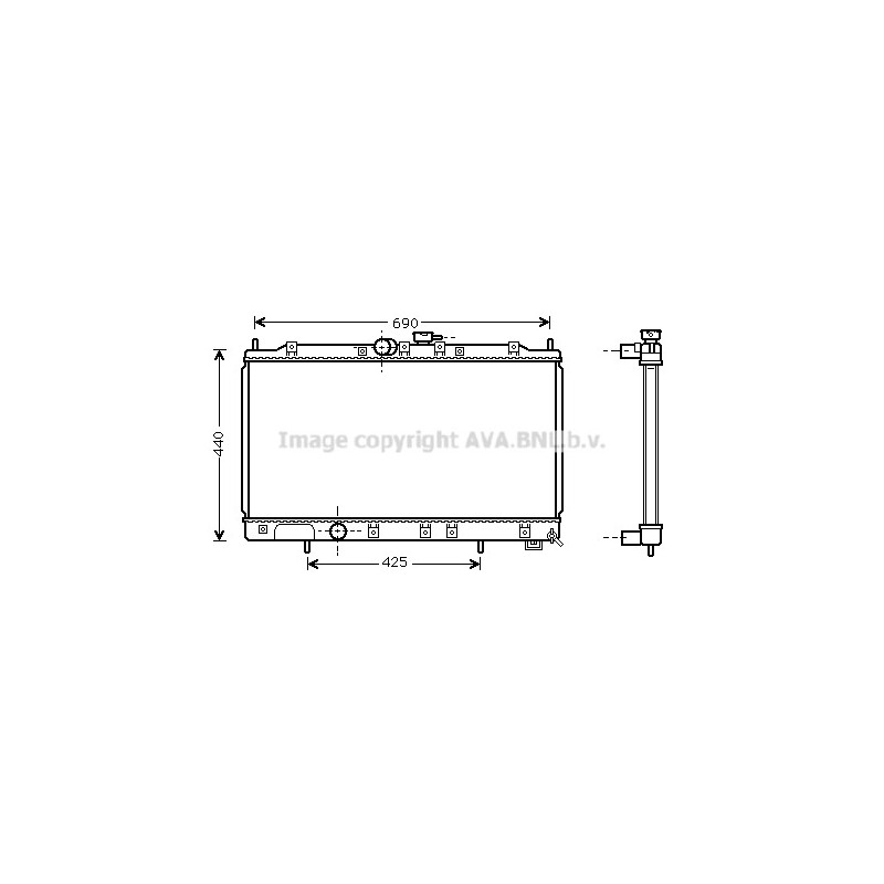 Radiateur AVA QUALITY COOLING