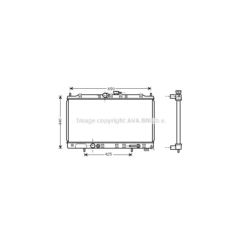 Radiateur AVA QUALITY COOLING