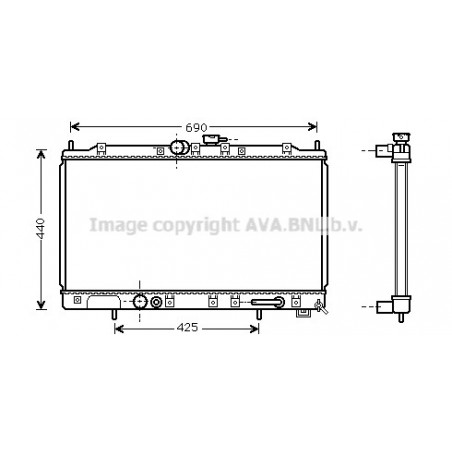 Radiateur AVA QUALITY COOLING