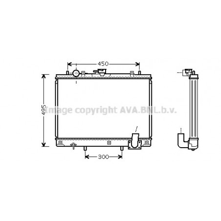 Radiateur AVA QUALITY COOLING