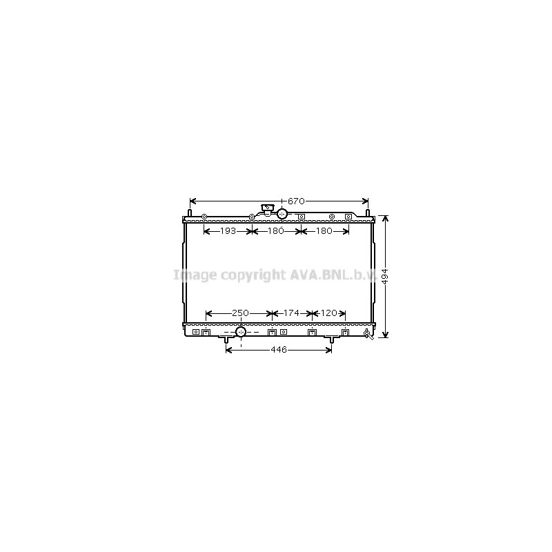 Radiateur AVA QUALITY COOLING
