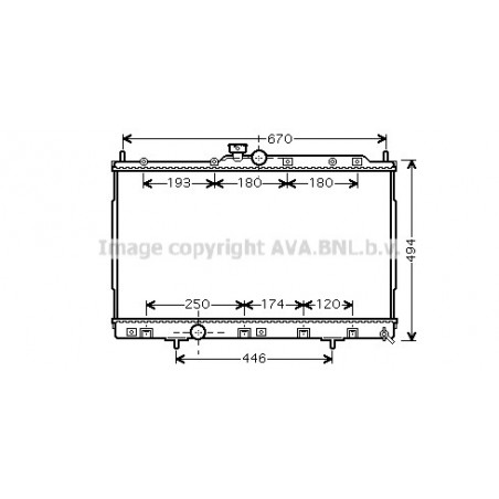 Radiateur AVA QUALITY COOLING
