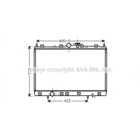 Radiateur AVA QUALITY COOLING