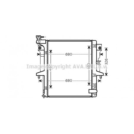 Radiateur AVA QUALITY COOLING