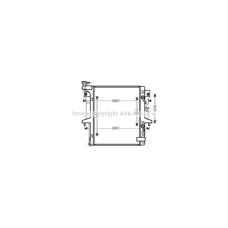 Radiateur AVA QUALITY COOLING