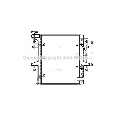 Radiateur AVA QUALITY COOLING