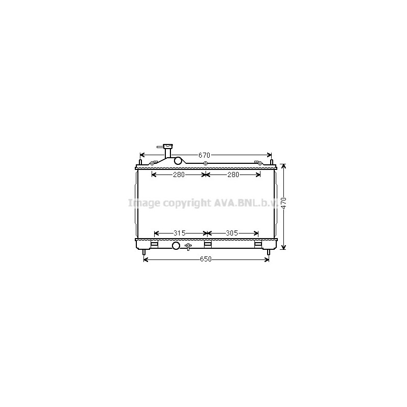Radiateur AVA QUALITY COOLING