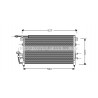 Condenseur de climatisation AVA QUALITY COOLING