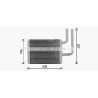 Radiateur de chauffage AVA QUALITY COOLING