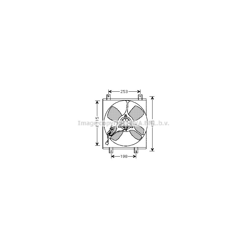 Ventilateur (refroidissement moteur) AVA QUALITY COOLING