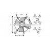 Ventilateur (refroidissement moteur) AVA QUALITY COOLING