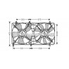 Ventilateur (refroidissement moteur) AVA QUALITY COOLING
