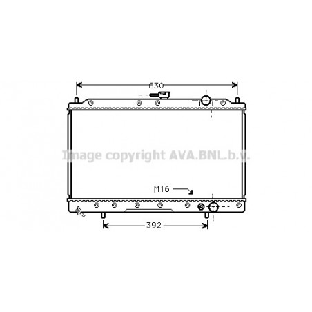 Radiateur AVA QUALITY COOLING