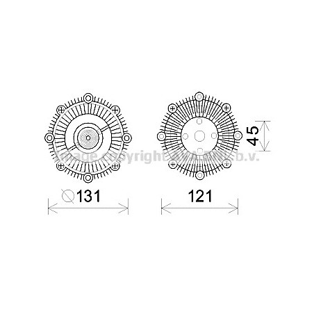 Visco-coupleur AVA QUALITY...