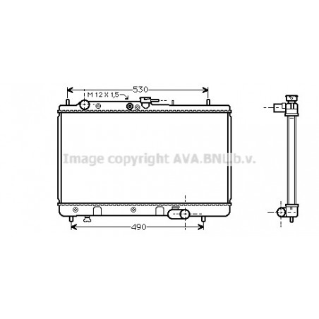 Radiateur AVA QUALITY COOLING
