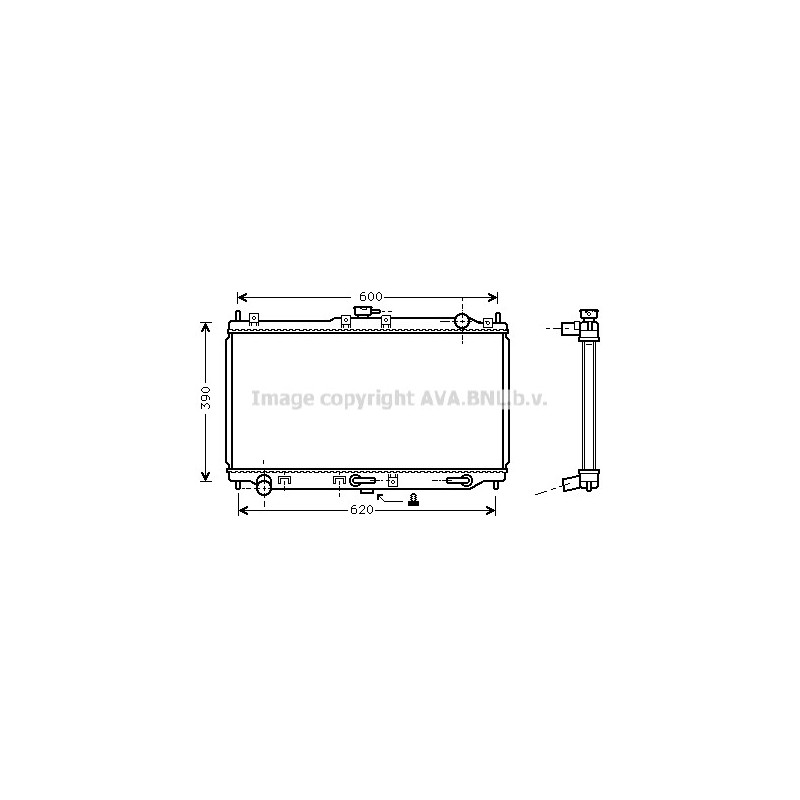Radiateur AVA QUALITY COOLING