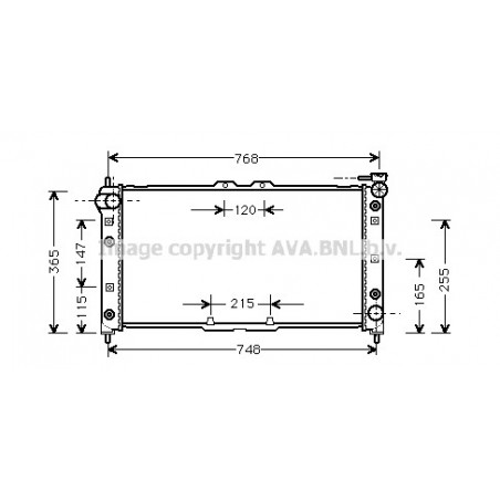 Radiateur AVA QUALITY COOLING