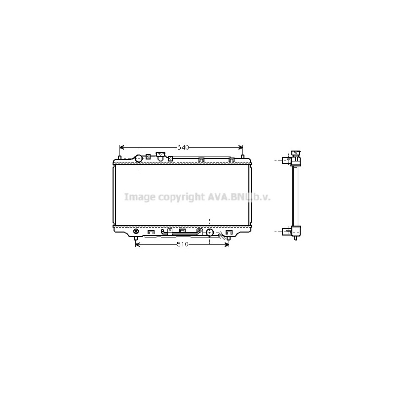 Radiateur AVA QUALITY COOLING