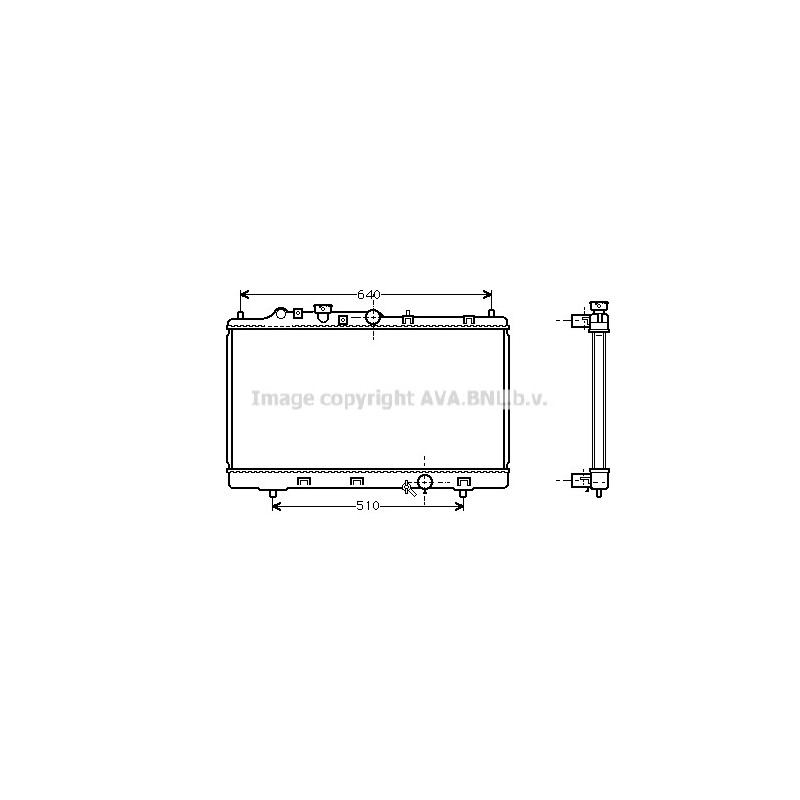 Radiateur AVA QUALITY COOLING