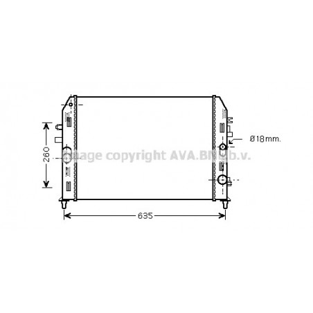 Radiateur AVA QUALITY COOLING