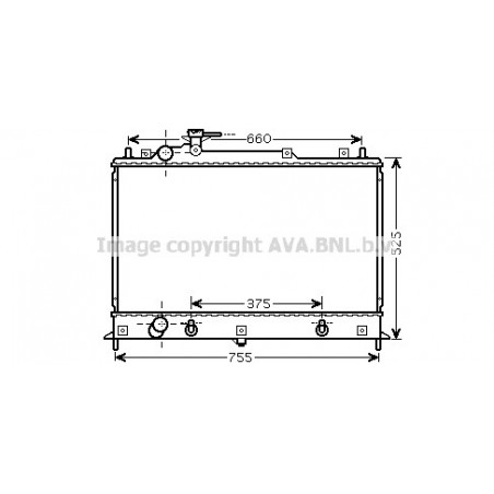 Radiateur AVA QUALITY COOLING
