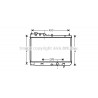 Radiateur AVA QUALITY COOLING