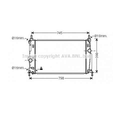 Radiateur AVA QUALITY COOLING