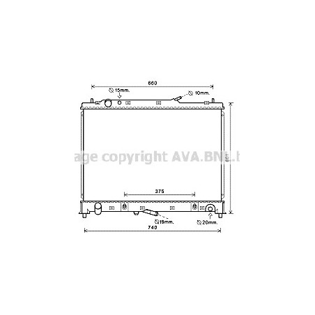 Radiateur AVA QUALITY COOLING