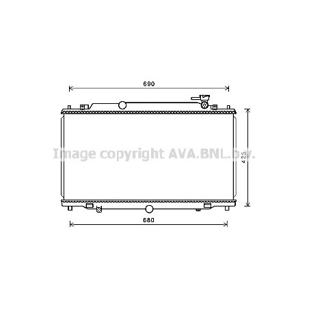 Radiateur AVA QUALITY COOLING
