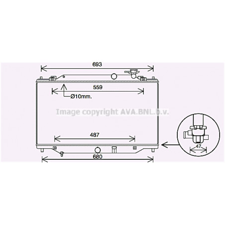 Radiateur AVA QUALITY COOLING