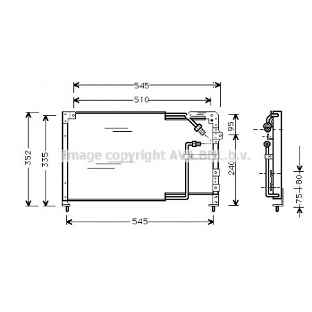 Condenseur de climatisation...