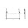 Condenseur de climatisation AVA QUALITY COOLING