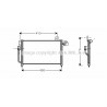 Condenseur de climatisation AVA QUALITY COOLING