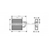 Radiateur de chauffage AVA QUALITY COOLING