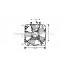 Ventilateur (refroidissement moteur) AVA QUALITY COOLING