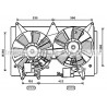 Ventilateur (refroidissement moteur) AVA QUALITY COOLING