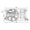 Ventilateur (refroidissement moteur) AVA QUALITY COOLING
