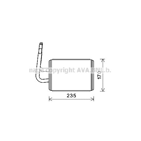 Radiateur de chauffage AVA...