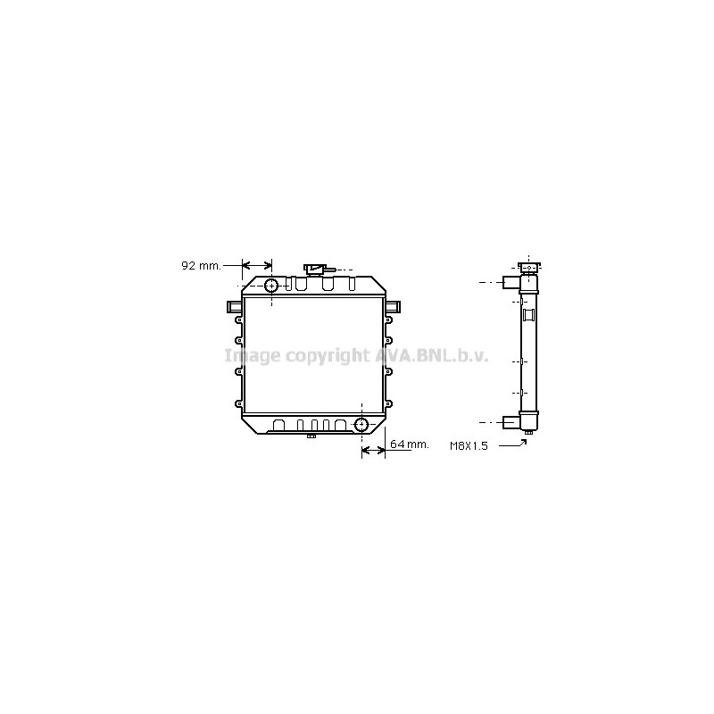 Radiateur AVA QUALITY COOLING