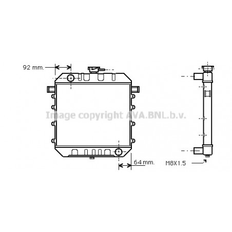 Radiateur AVA QUALITY COOLING