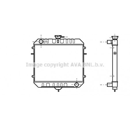 Radiateur AVA QUALITY COOLING
